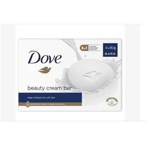Dove Lot 4 Bars Savon 90g
