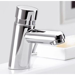 Ferri Robinet lavabo poussoir fermeture automatique pour salle de bain design européenne  pour vasque a poser  et lave main