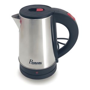Bonomi Bouilloire Électrique Inox 0.8L - Design Compact - Usage Quotidien Cuisine