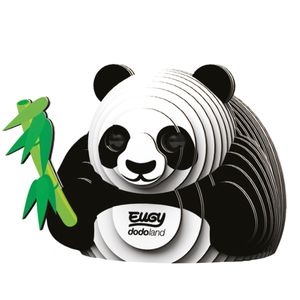 Eug Modèle en bois éducatif d'animaux en 3D pour enfants /PANDA