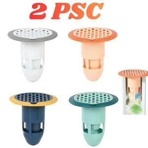 Pack de 2 Siphons Universels Anti-Odeur pour Cuisine, Douche et Lavabo