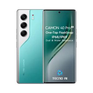 Tecno Camon 40 Pro 5G – 6.7" - 256 Go +  8 Go RAM – Vert
