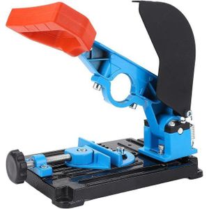 Meuleuse d'angle fixe avec base épaissie et support universel pour un polissage efficace.