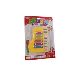 Instrument de Musique Jouet 2 en 1 pour Enfants - Piano et Xylophone