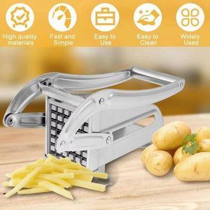 Trancheuse à pommes de terre en acier inoxydable, robot culinaire de cuisine multifonction, facile à utiliser