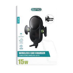 Support chargeur voiture sans fil 15W Siipro SA-20B
