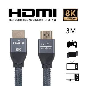 CABLE SOLUTION Câble HDMI 10m 4K HDTV Premium Haute Vitesse 2.0 à prix pas  cher