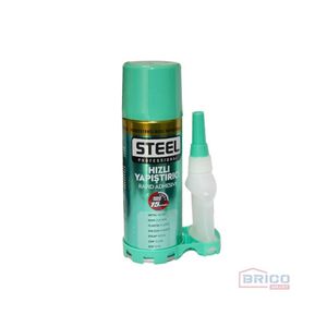 Steel Colle Rapide  Adhésif Instantané Multi-Matériaux