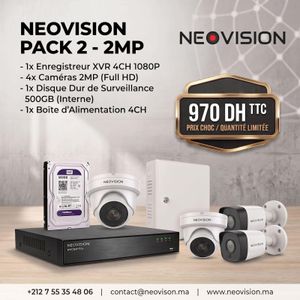 TvT PACK CAMERAS DE SURVILLANCE 