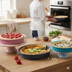 Créations Croustillantes Moule Antiadhésif pour Tarte et Gâteau (colleur aléatoire)