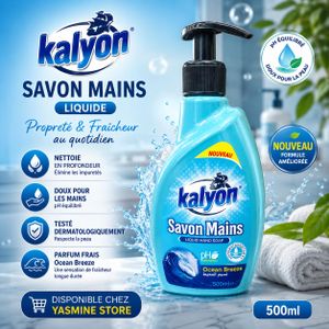 Kalyon SAVON MAIN LIQUIDE 500 ML REF O BLEU