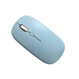 Souris Bluetooth Sans Fil Silencieuse – Ultra Fine, Ergonomique, Portée 10 m – PC, Laptop, Tablette