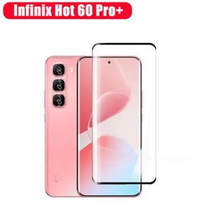 Protecteur d'écran Glass pour Infinix Hot 60 Pro Plus, anti-rayures, anti-chocs, haute transparence, installation facile