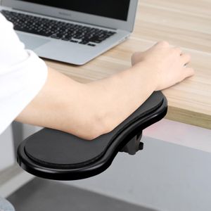 Repose Bras Ergonomique pour Bureau Support Poignet Réglable Extension Accoudoir Rotatif pour Clavier et Souris
