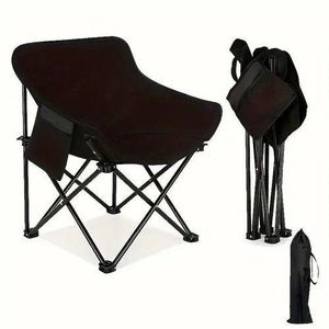Chaise de Camping Portable et Pliables avec sac de rangement,Tabouret de pêche