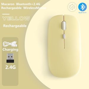 Clavier et souris Bluetooth pour ordinateur tablette Android/Windows –  Blanc - adidjo Cameroun