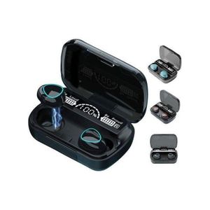 Écouteurs Sans Fil Bluetooth avec Boîte de Charge et Micro Intégré, EarBuds 5.1