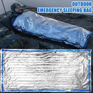 Sac de couchage thermique, lit de camping étanche, équipement de plein air, Voyage, triping