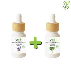 LY BIO PACK HUILE ESSENTIEL LAVANDE 10ML + HUILE ESSENTIEL ROMARIN 10ML
