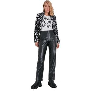 Pantalon cuir femme