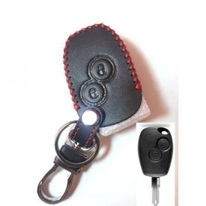 Generic Cache Cle Voiture et Porte cle pour Dacia Duster Dokker sandero  Logan 2013-2017 à prix pas cher