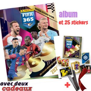 Panini Pincette avec 50 Cartes autocollant FIFA 365 officiel 2023 à prix  pas cher