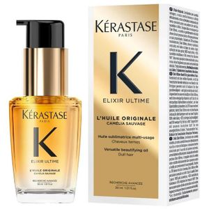Kerastase زيت الشعر كيراستاز إليكسير أولتيم – زيت أصلي بالكاميليا البرية 30 مل متعدد الاستخدامات