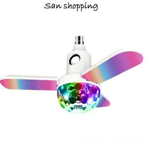Crystal LED Bluetooth Music Lamp Crystal Magic Ball Light RGB B22 Loudspeaker + Remote