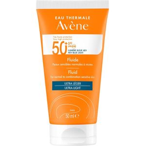 Avene  Ecran Solaire Fluide Spf50+ Toucher Sec 50ml original 