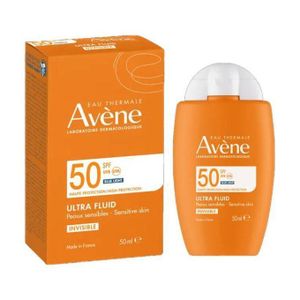 Avene Ultra Fluid Invisible SPF 50 peaux sensibles 50ml