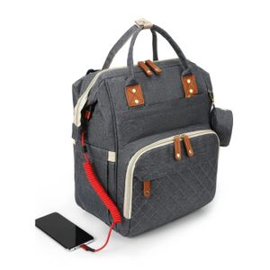 SAC A LONGER AVEC PORT USB POUR CHAUFFE BIBERONS ET ACCES POWER BANK