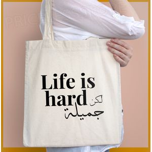 Sac tissu canvas Line Art Hand Woman femme