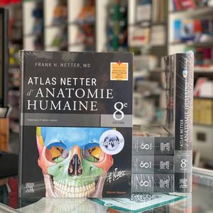 Ouri shop Atlas d’anatomie humaine – Grand Format 8e édition Frank Henry Netter