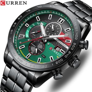Curren Montre homme Quartz analogique bracelet qualité 