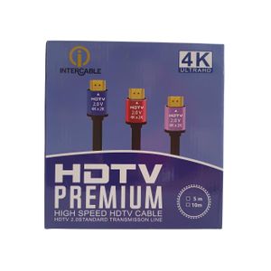 Intercable Câble HDMI 5M Premium 2.0 4K Ultra HD