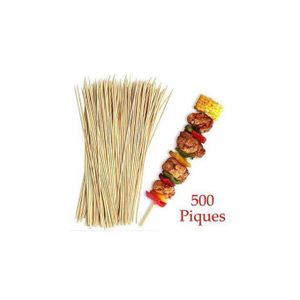 500 Piques En BOIS / BROCHETTE BARBECUE / brochettes Shish 30 cm