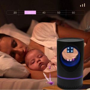 Lampe Anti-Moustiques UV Électrique USB – Piège à Insectes Silencieux pour Intérieur