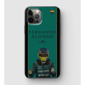 Fernando Alonso Formula 1 Phone Case - Compatible avec 14 Pro Max