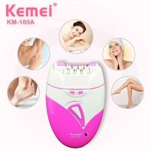 Kemei  Épilateur Rechargeable – Épilateur Électrique pour Femme