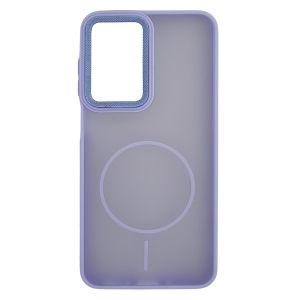 غطاء سيليكون عالي الجودة لهاتف iPhone 17 بلون أرجواني
