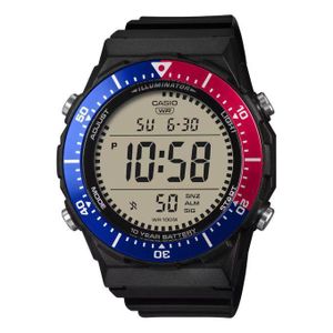 Casio AE-1700H-1A2V - Digitale sport & robuste - Affichage large et Autonomie pile 10 ans - style "Pepsi" - Etanche 100m - 