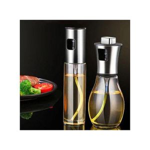 Bouteille de pulvérisation d'huile d'olive, distributeur d'huile de cuisine