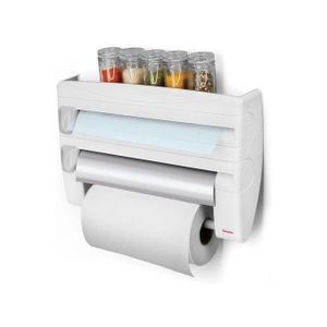 ametaltex porte rouleaux mural ' en & pour papier aluminium, papier serviette, film alimentaire