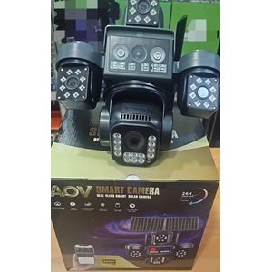 TvT Caméra de sécurité solaire à 4 lentilles – (20 mégapixels)