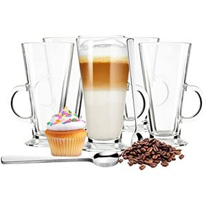 6 verres à latte macchiato verres à café 310 ml verres à thé verres à