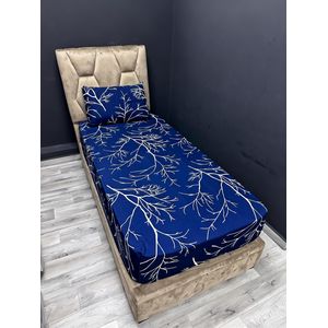 Drap Housse Imprimé 190x90 cm  + 1 taie d'oreiller  ( 2 pieces) 
