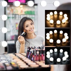 Ampoule de miroir pour maquillage 10 LED 5 couleur