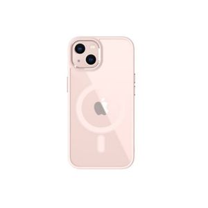 pochette iPhone 11 silicone transparent Super MagSafe Rose