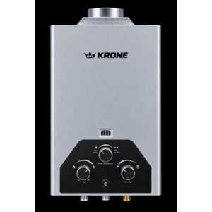 Krone Chauffe-Eau à Gaz Kron 6L Basse Pression – Gris – Garantie 12 Mois