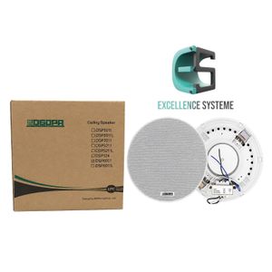 Dsppa Haut-Parleur Plafonnier Encastrable 6W